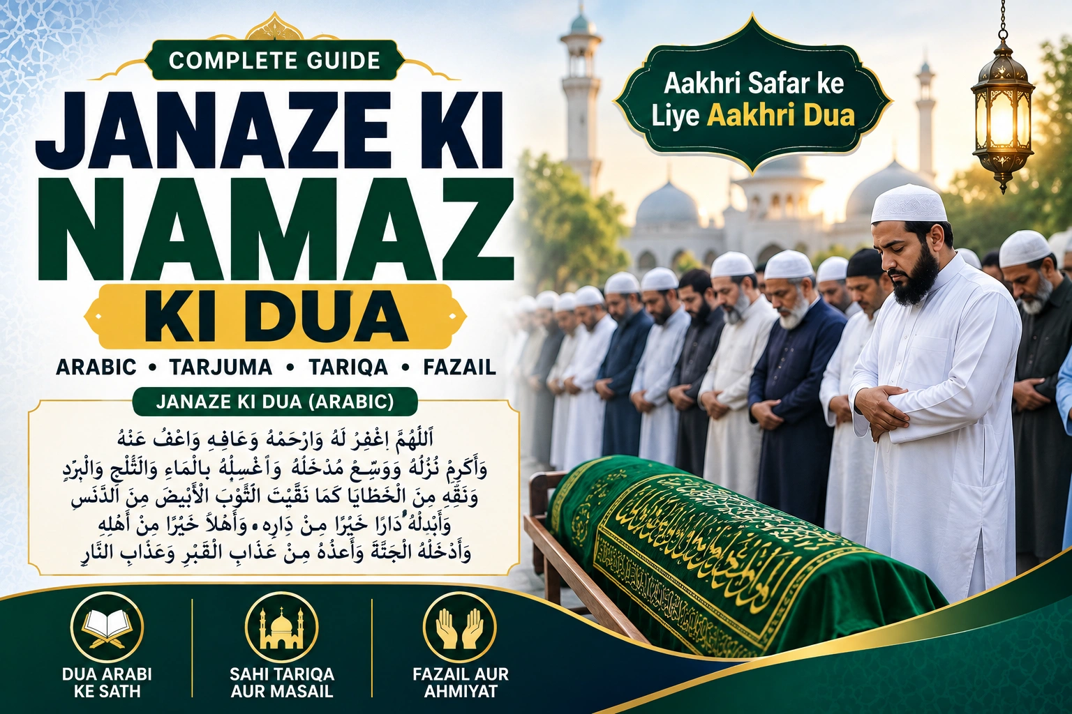 Janaze Ki Namaz Ki Dua