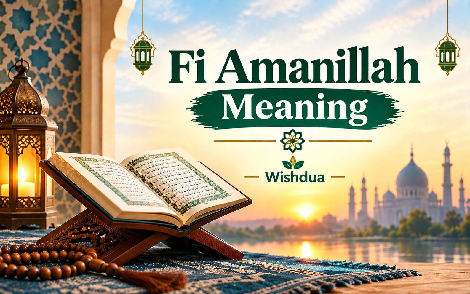 Fi Amanillah Meaning