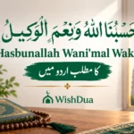 Hasbunallah Wani'mal Wakeel Meaning in Urdu