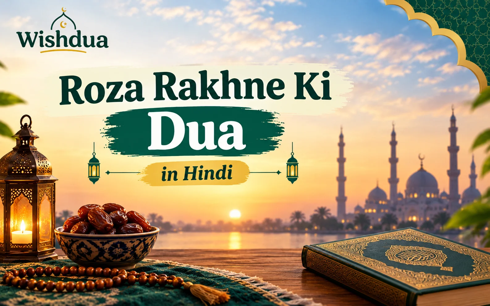 Roza Rakhne Ki Dua in Hindi