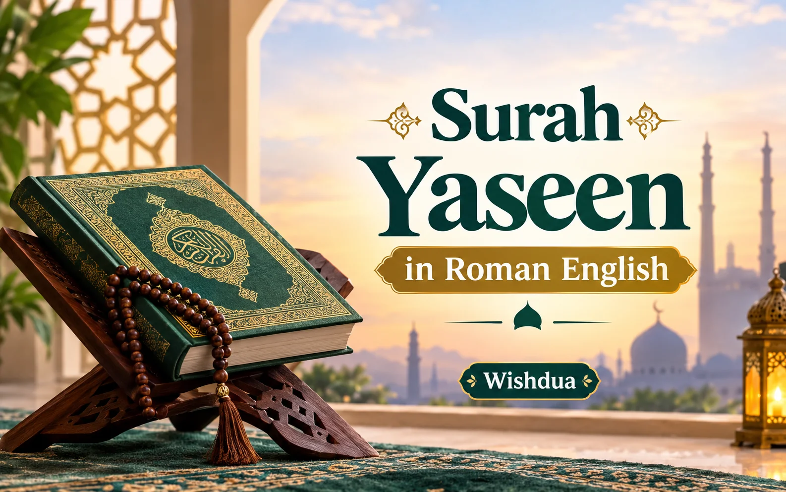 Surah Yaseen in Roman English