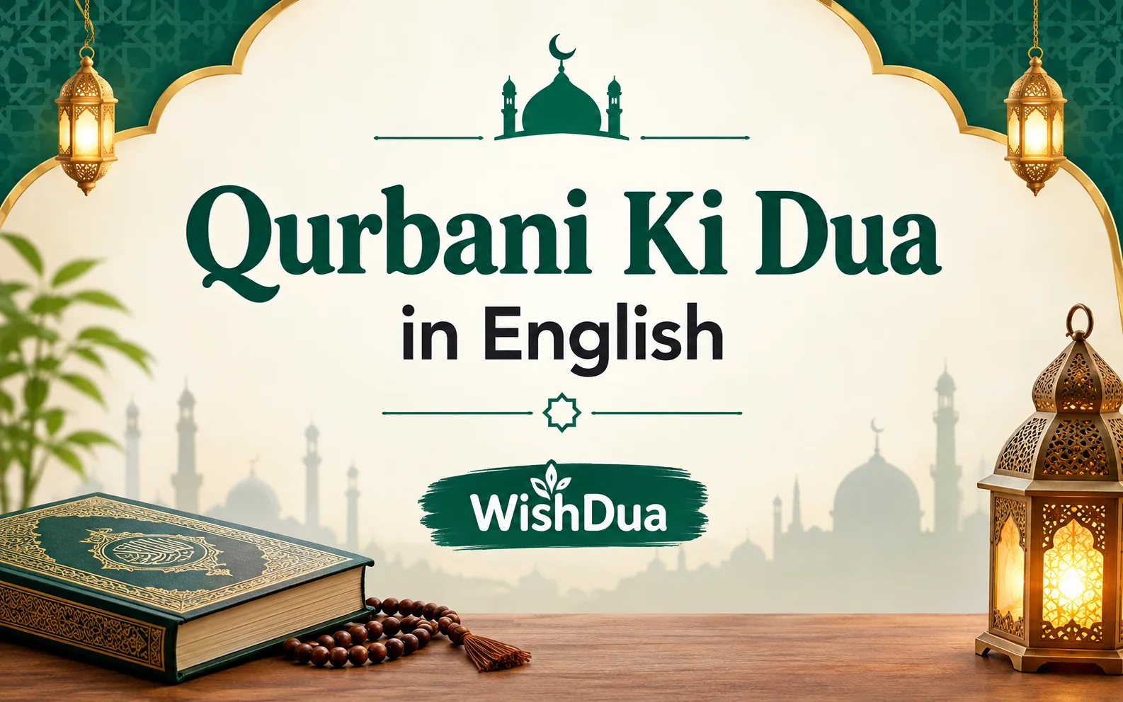 Qurbani Ki Dua in English