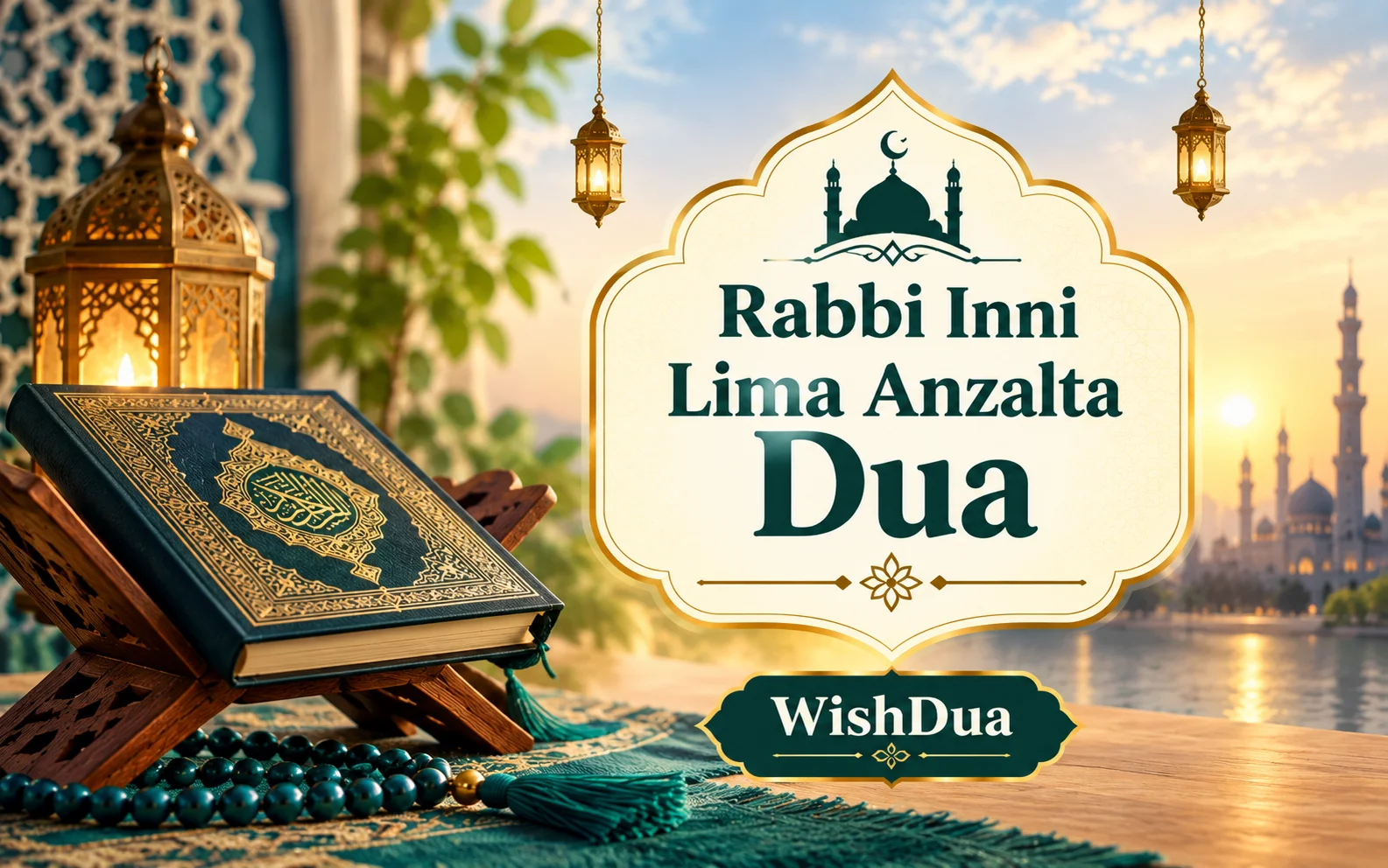 Rabbi Inni Lima Anzalta Dua
