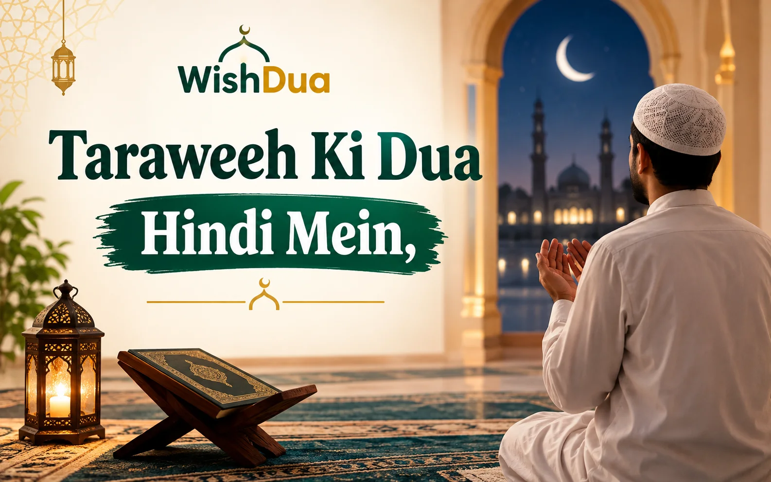 Taraweeh Ki Dua Hindi Mein